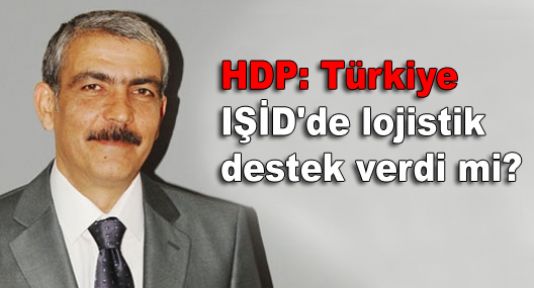 HDP: Türkiye IŞİD'de lojistik destek verdi mi?