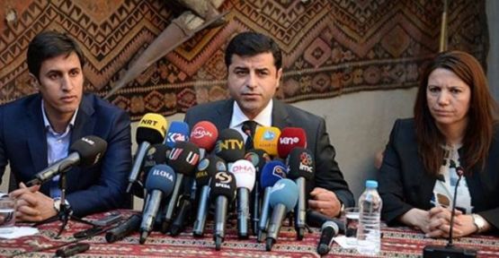 HDP: Tutuklamalarla yıldırmak isteyenlere boyun eğilmeyecek