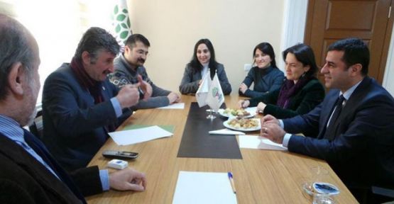 HDP ve ÖDP yetkilileri biraraya geldi