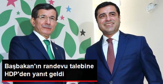 HDP'den Davutoğlu'nun görüşme talebine olumlu yanıt