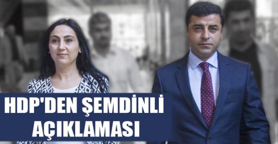 HDP'den Şemdinli açıklaması