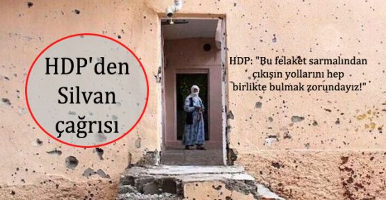 HDP'den Silvan çağrısı