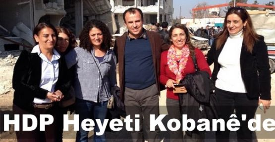 HDP'li 10 milletvekili Kobani'ye geçti