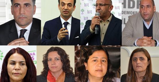 HDP'li 8 milletvekili için zorla getirme kararı çıkartıldı