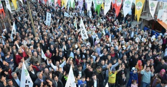 HDP'li adaylardan, miting, büro açılış ve ziyaret