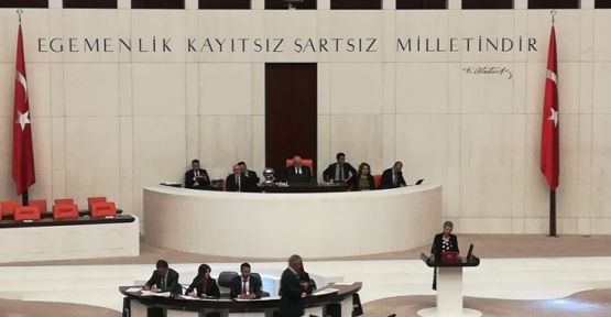 HDP'li Leyla Güven Meclis'te yemin etti