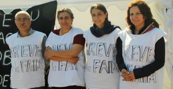 HDP'li vekillerin Kobani için açlık grevi dördüncü gününde