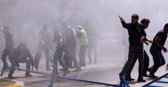 HDP'nin Erzurum mitingi öncesi saldırı