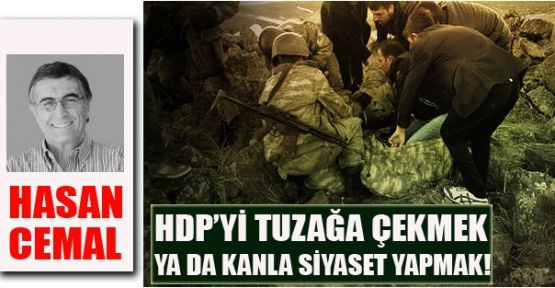 HDP'yi tuzağa çekmek ya da kanla siyaset yapmak!