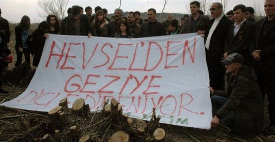 Hevsel'den Gezi'ye Dicle direniyor