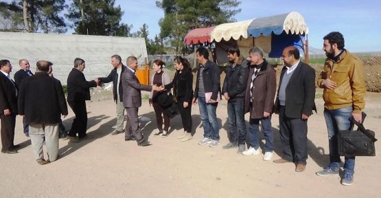 Heyeta ji muhendisên Amedê li Kobanê ne