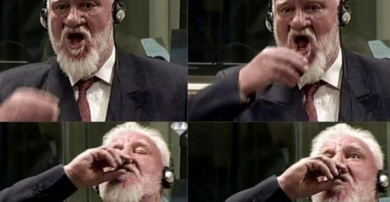 Hırvat general intihar etmesi cezaevinden çıkıyormuş