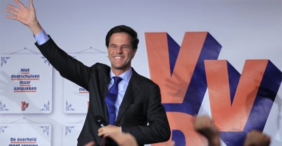 Hollanda'da Seçimleri Rutte Kazandı 