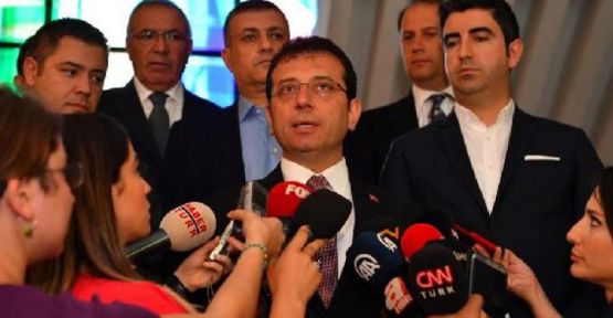 İmamoğlu: Cumhurbaşkanı 'Bırakın bunları' demek yerine bize destek olmalı