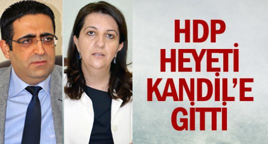 İmralı heyeti Kandil'e gitti