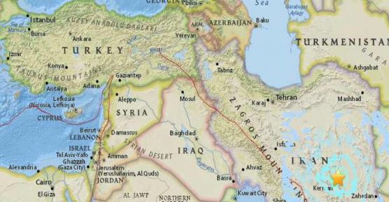 İran'ın doğusunda 6'lık deprem