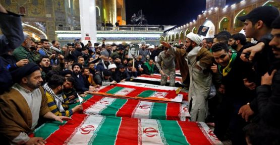 İranlı General Kasım Süleymani'nin cenazesi İran'da