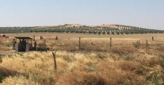 IŞİD, Karkamış karşısında askerin önünde mayın döşedi