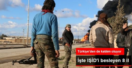 IŞİD'e Türkiye'den Katılımın Yoğun Olduğu İller