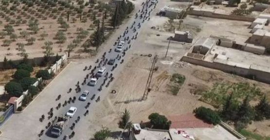 IŞİD'in Minbic'te sivilleri canlı kalkan olarak kullandığı fotoğraflar yayımlandı