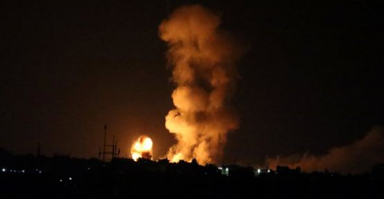 İsrail, Gazze'ye saldırdı: 4 Filistinli hayatını kaybetti