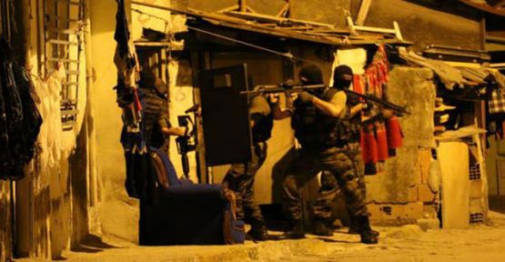 İstanbul Beyoğlu'nda operasyon