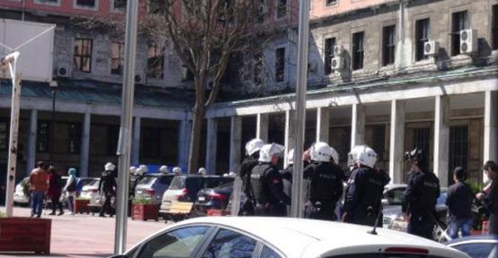 İstanbul Üniversitesi'nde polis müdahalesi: 21 gözaltı
