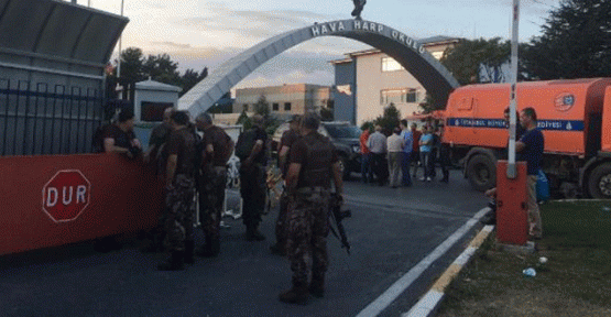 İstanbul'da Hava Harp Okulu'na operasyon