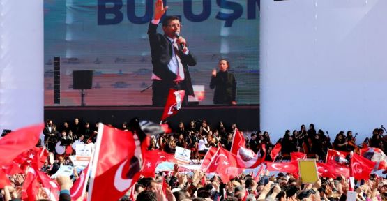 'İstanbul'da yeni bir başlangıç' mitingi