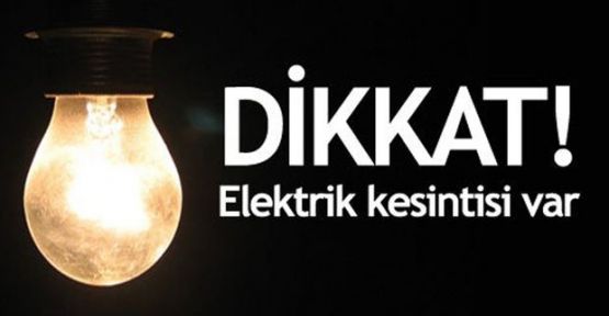 İstanbul'un 12 ilçesinde elektrik kesintisi