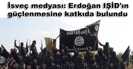 İsveç medyası: Erdoğan IŞİD'ın güçlenmesine katkıda bulundu