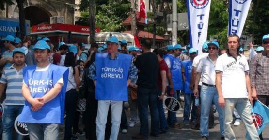 Kadıköy'de 'taşerona hayır' mitingi!
