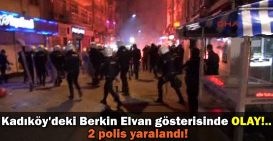 Kadıköy'deki Berkin Elvan gösterisinde olay!