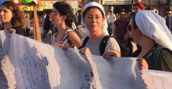 Kadınlardan barış nöbeti ve ateşkes çağrısı