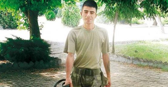 'Kafasına miğferle vurulmadı, nar isabet etti'