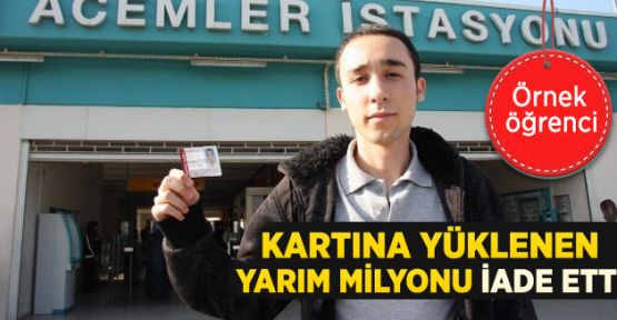 Kartına Yüklenen Serveti İade Etti