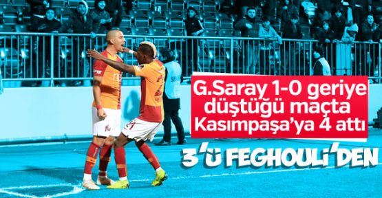Kasımpaşa: 1 - Galatasaray: 4