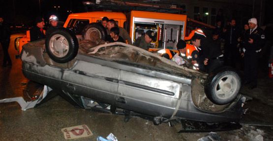 Kastamonu'da feci kaza: 2 ölü, 3 yaralı