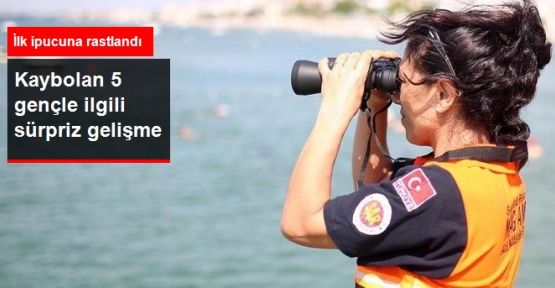 Kaybolan 5 Genç Aranırken İmralı Açıklarında Can Yeleği Tespit Edildi