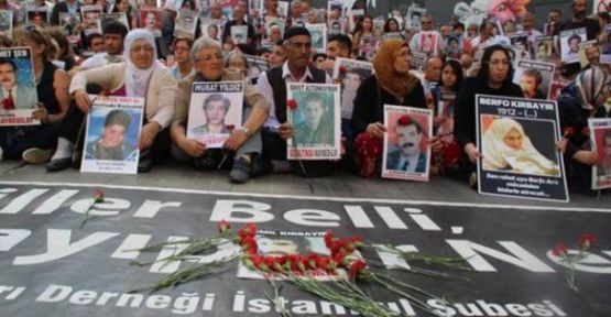 Kayıp yakınları adalet istedi, AKP ve Erdoğan'ı protesto etti