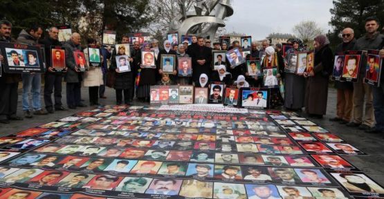 Kayıp yakınlarından 4 merkezde eylem