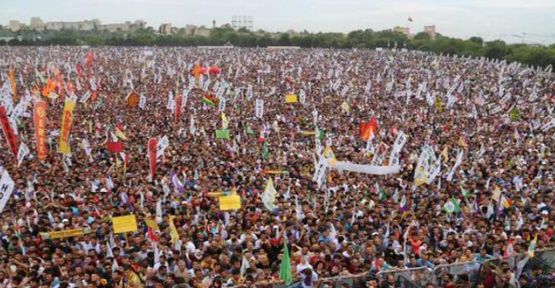 Kazlıçeşme'de yüzbinler HDP dedi