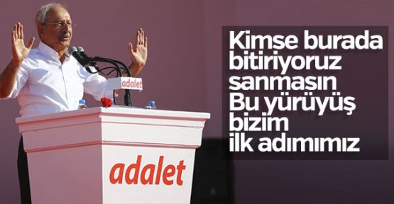Kemal Kılıçdaroğlu kürsüde: Korku gömleğini toptan çöpe attık