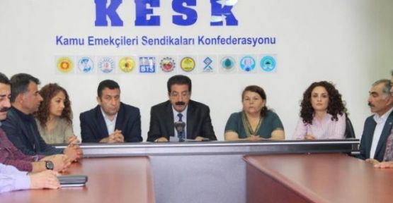 KESK'ten uyarı ve çağrı: Dokunulmazlık teklifine 'hayır' oyu verin