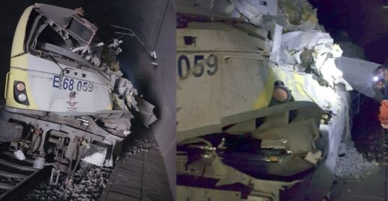 Kılavuz tren raydan çıktı: 2 ölü