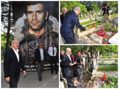 Kılıçdaroğlu, Deniz Gezmiş, Yusuf Aslan ve Hüseyin İnan'ı andı