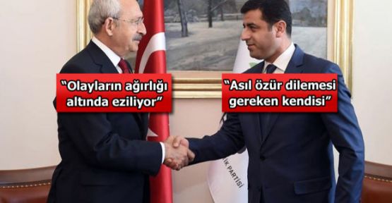 Kılıçdaroğlu ile Demirtaş görüşmesi sona erdi