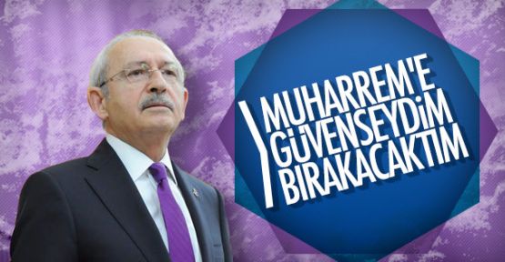 Kılıçdaroğlu koltuğu İnce'ye bırakacaktı iddiası