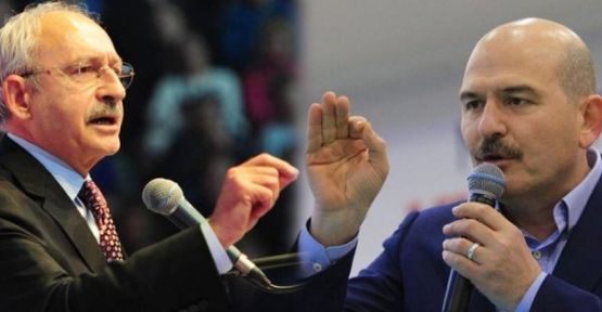 Kılıçdaroğlu'na, Bakan Soylu'ya hakaretten fezleke