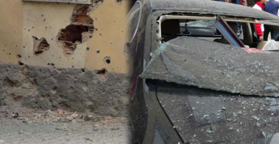 Kilis'e 3 roket atıldı: 1'i polis, 2 yaralı